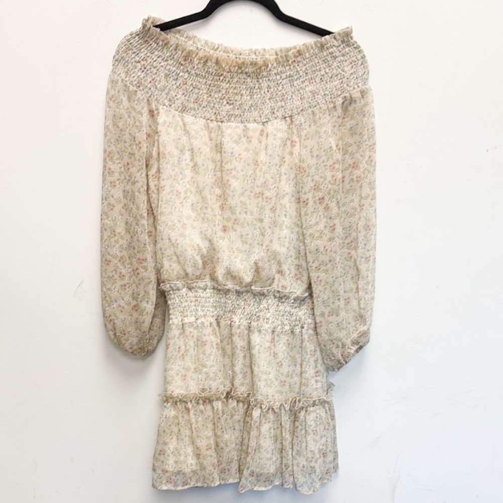 Muche & Muchette Floral Print Off Shoulder Dress